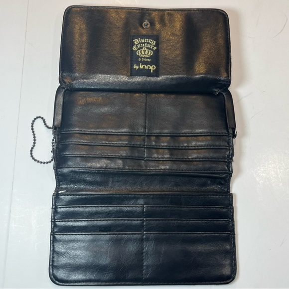 Disney Couture Minnie Mouse Wallet Clutch Bow Purse- Mickey All Over - Picture 5 of 5